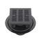 Kibi 4in Tile-In Shower Drain - Matte Black KFD0402BN - alternate 1
